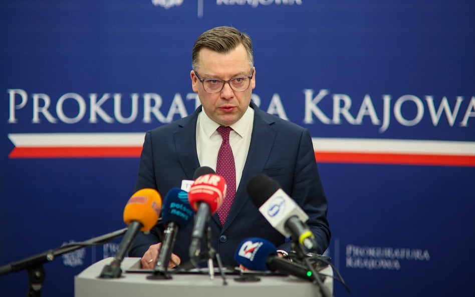 Rzecznik prasowy Prokuratury Krajowej Przemysław Nowak