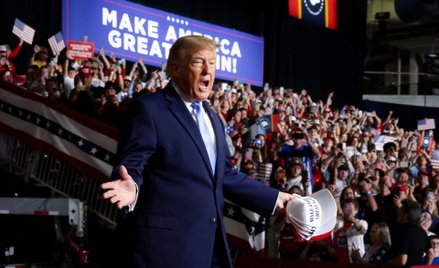 Donald Trump mówi, że to Iran rozpoczął wojnę