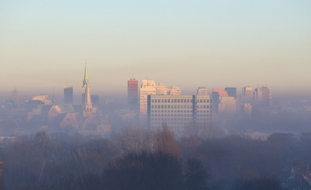 Smog w Łodzi