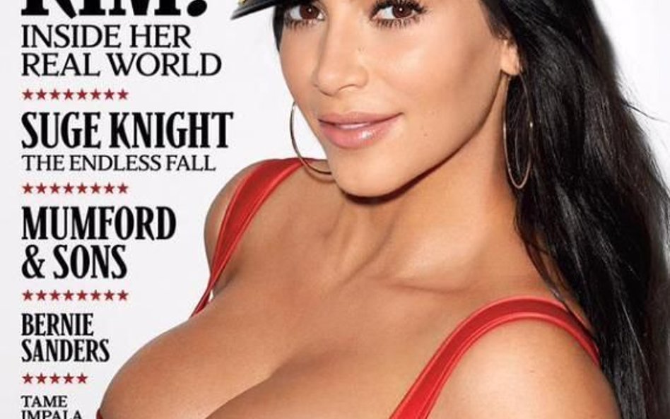 Okładka najnowszego numeru "Rolling Stone" z Kim Kardashian