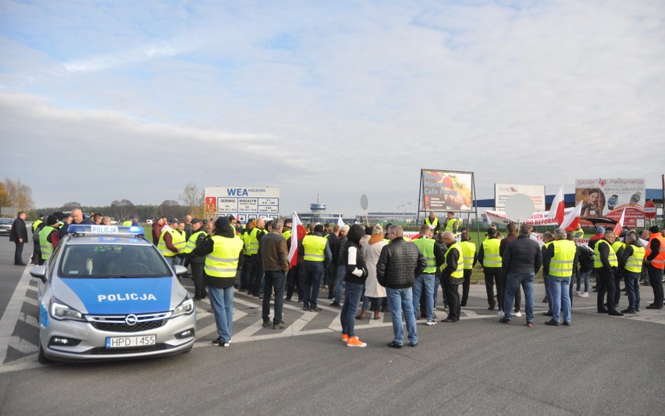 Koroszczyn: przewoźnicy domagają się elektronicznej kolejki