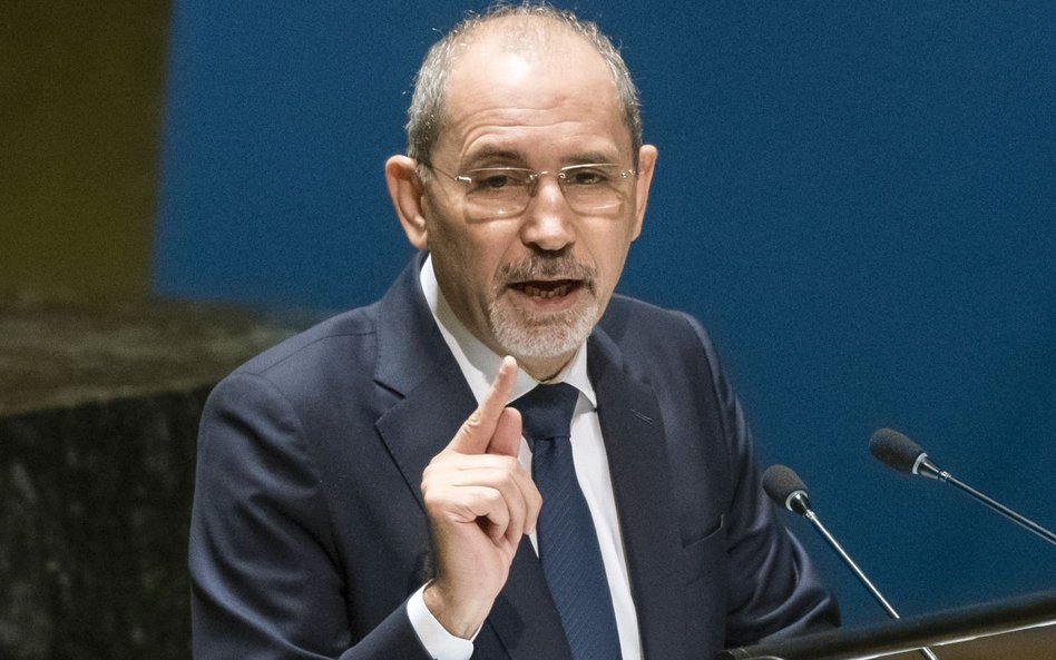 Wicepremier i minister spraw zagranicznych Jordanii Ayman Safadi