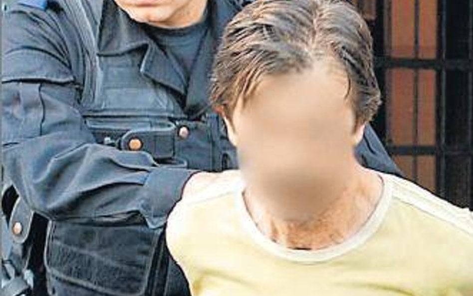 Krzysztof B. został w piątek zatrzymany przez policję na dworcu kolejowym w Siedlcach