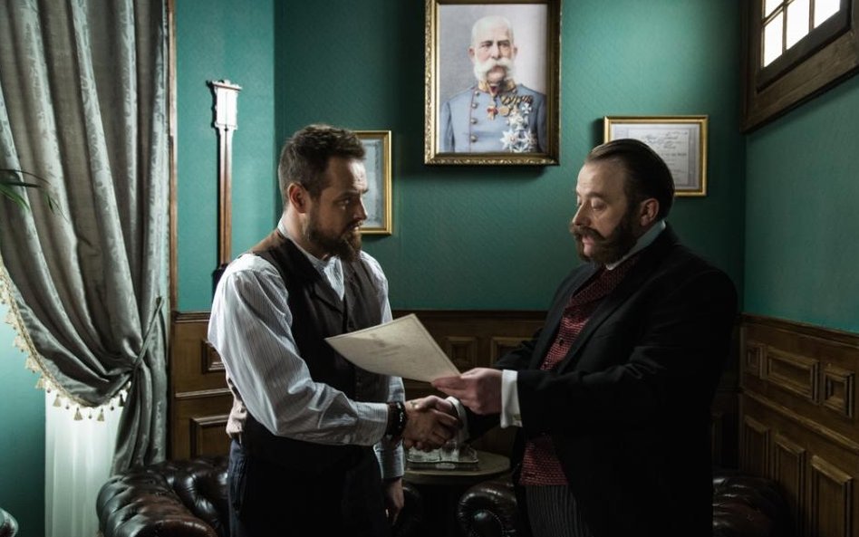 Paweł Małaszyński i Olaf Lubaszenko