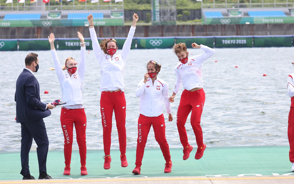 Pierwszy polski medal w Tokio. Srebro czwórki podwójnej kobiet