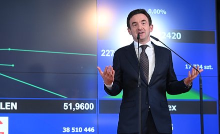 GPW, kierowana przez Tomasza Bardziłowskiego, pochwaliła się lepszymi wynikami, które dają jej też w