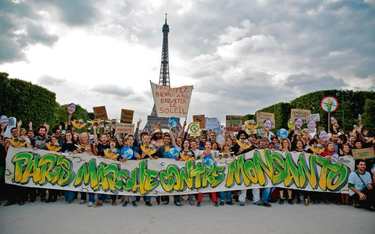 Coroczny marsz przeciwników polityki Monsanto, Paryż, maj 2015