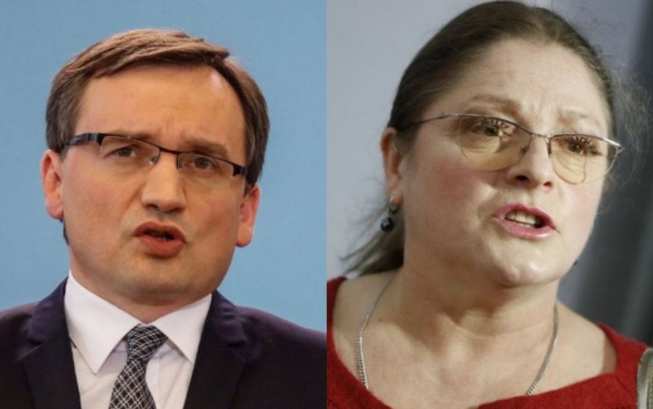 Zbigniew Ziobro, Krystyna Pawłowicz