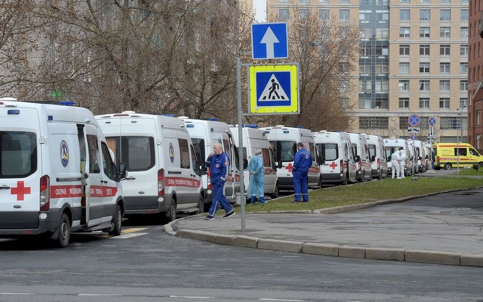 Najtragiczniejszy dzień od początku epidemii w Rosji