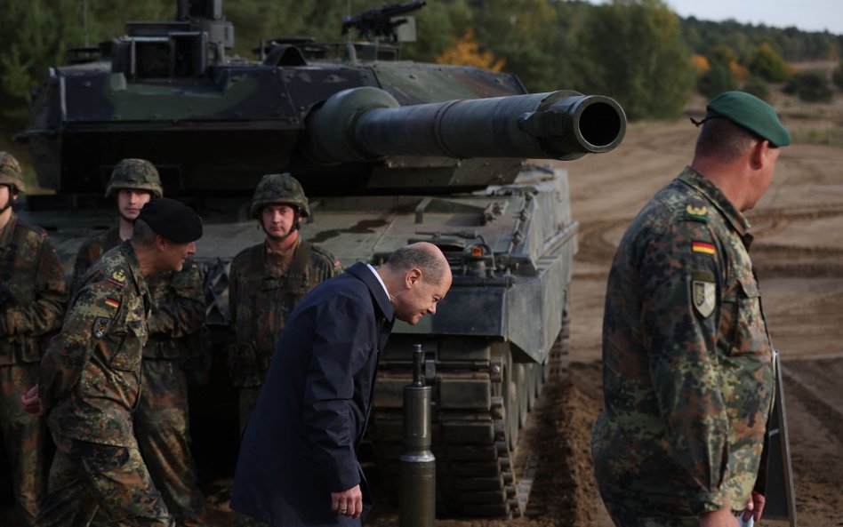 Rząd Olafa Scholza na razie nie zgadza się na przekazanie Ukrainie czołgów Leopard 2