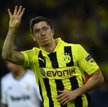 Robert Lewandowski, piłkarz Borussi Dortmund, strzelec czterech bramek we wczorajszym meczu z Realem