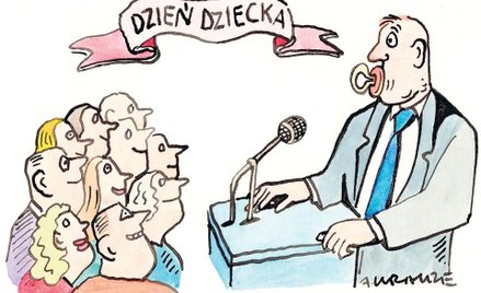 Komentarz rysunkowy. Dzień Dziecka