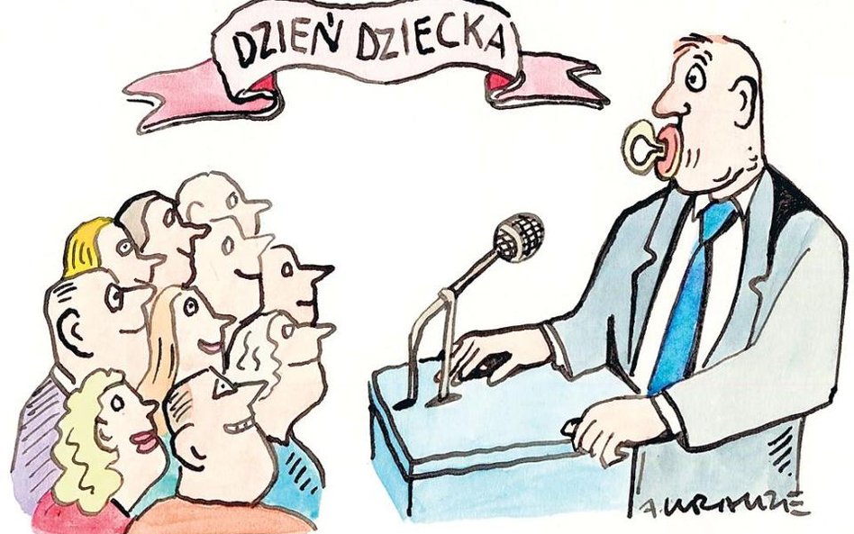 Komentarz rysunkowy. Dzień Dziecka