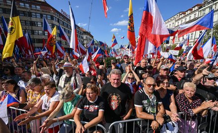 Demonstracja w Pradze