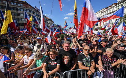 Demonstracja w Pradze