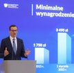 Mateusz Morawiecki na konferencji prasowej zapowiedział dalszy wzrost płacy minimalnej