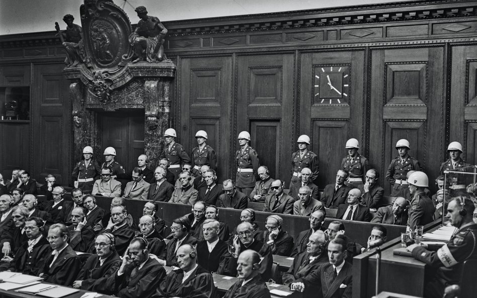 Pierwszy proces głównych zbrodniarzy wojennych przed Międzynarodowym Trybunałem Wojskowym w Norymber