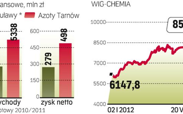 Indeks WIG-Chem w 2012 r. zyskał blisko 40 proc.