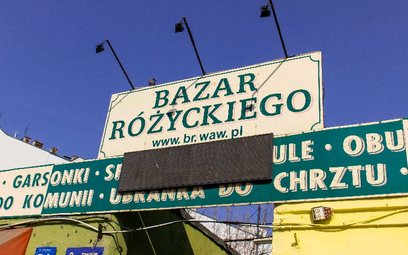 Bazar Różyckiego jest najsłynniejszym warszawskim targowiskiem
