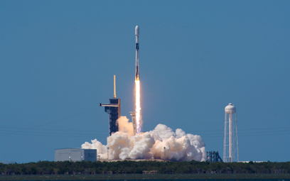 Start rakiety nośnej Falcon 9. Fot./SpaceX.