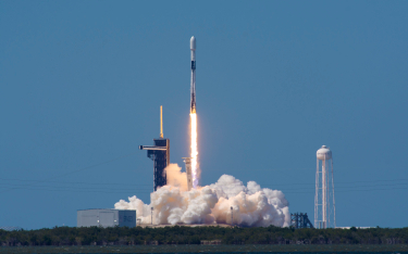 Start rakiety nośnej Falcon 9. Fot./SpaceX.