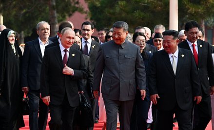 Władimir Putin, Xi Jinping i Kim Dzong Un