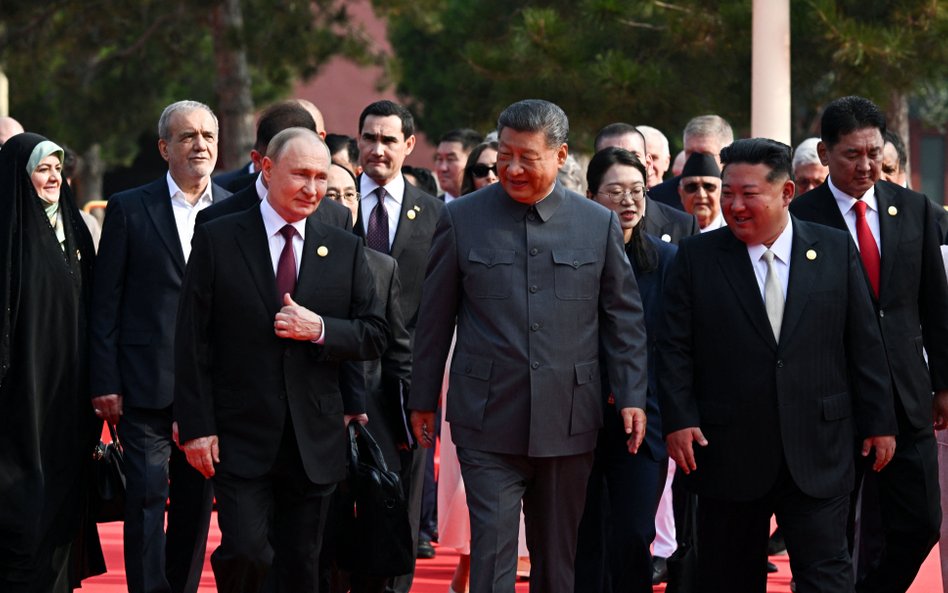Władimir Putin, Xi Jinping i Kim Dzong Un