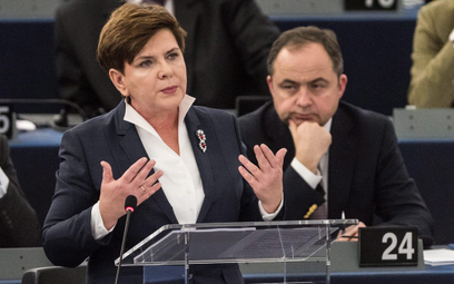 Była premier Beata Szydło jest oburzona rezolucją Parlamentu Europejskiego