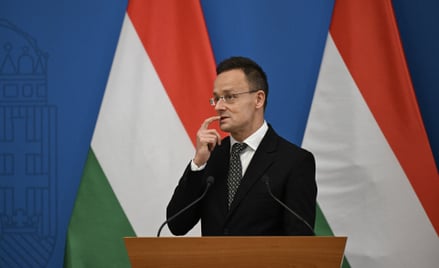 Peter Szijjarto, minister spraw zagranicznych Węgier