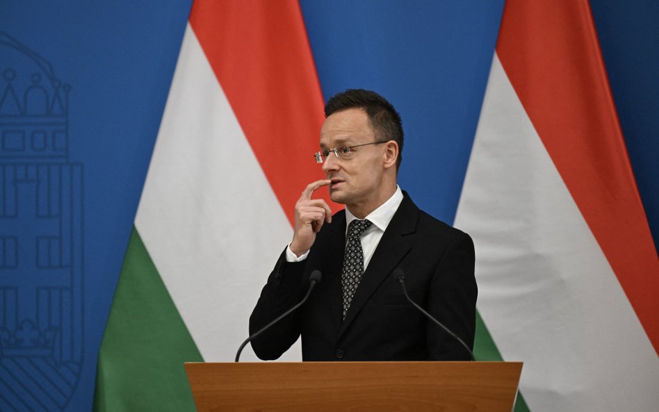 Peter Szijjarto, minister spraw zagranicznych Węgier