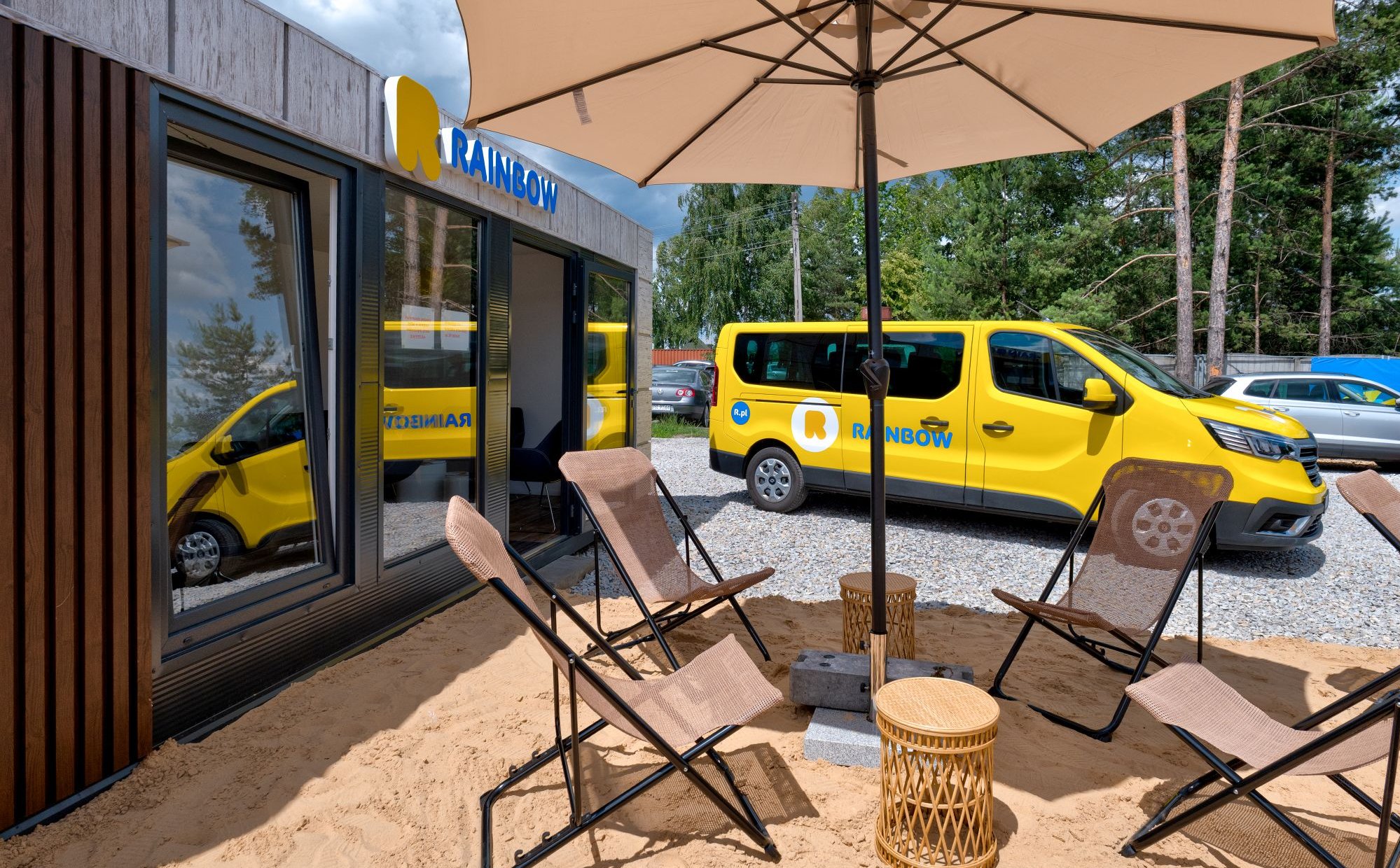 Rainbow ma swoje parkingi koło lotnisk. „Inwestujemy w wygodę klientów”