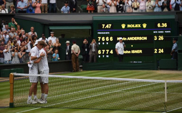 Wimbledon: Kevin Anderson tenisowym człowiekiem z żelaza