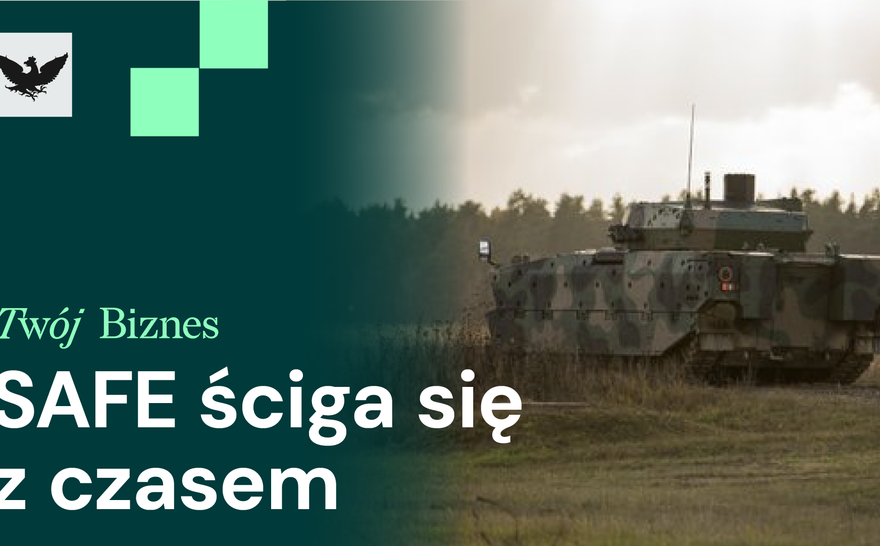 SAFE ściga się z czasem, Emiraty wychodzą z OPEC, opóźnienia dostaw broni z USA