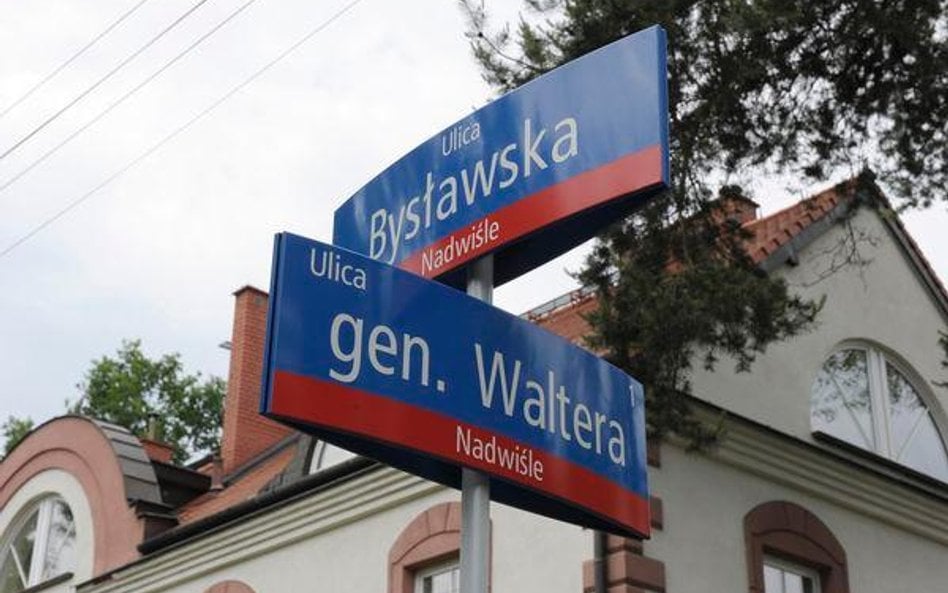 Wymiana dokumentów nie daje prawa kwestionowania uchwały o zmianie nazwy ulicy