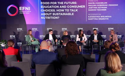 Uczestnicy panelu dyskutowali o potrzebie zmiany naszych nawyków żywieniowych na bardziej zrównoważo