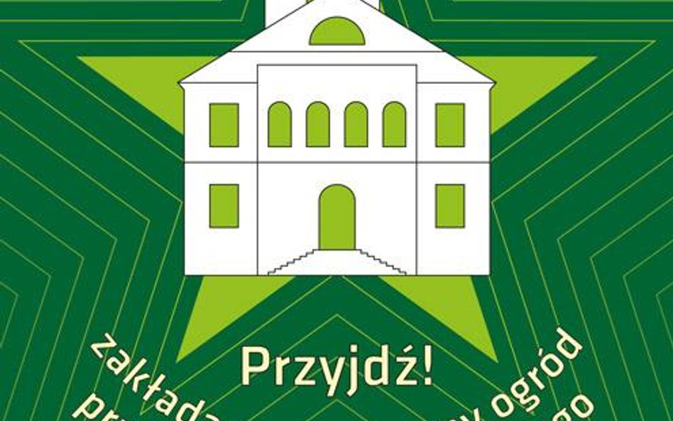 Sadzenie pomidorów w zabytkowym pałacyku