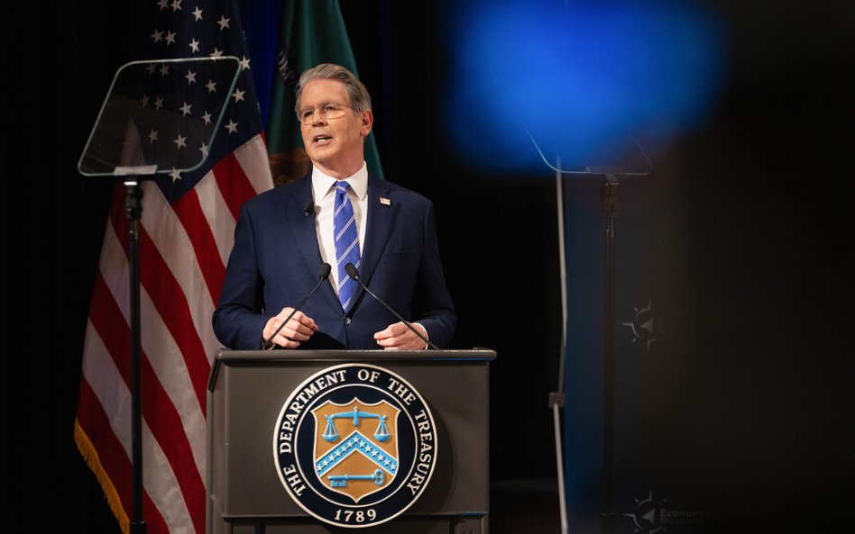 Scott Bessent, sekretarz skarbu USA, stwierdził, że scenariusz gwałtownej wyprzedaży amerykańskich o