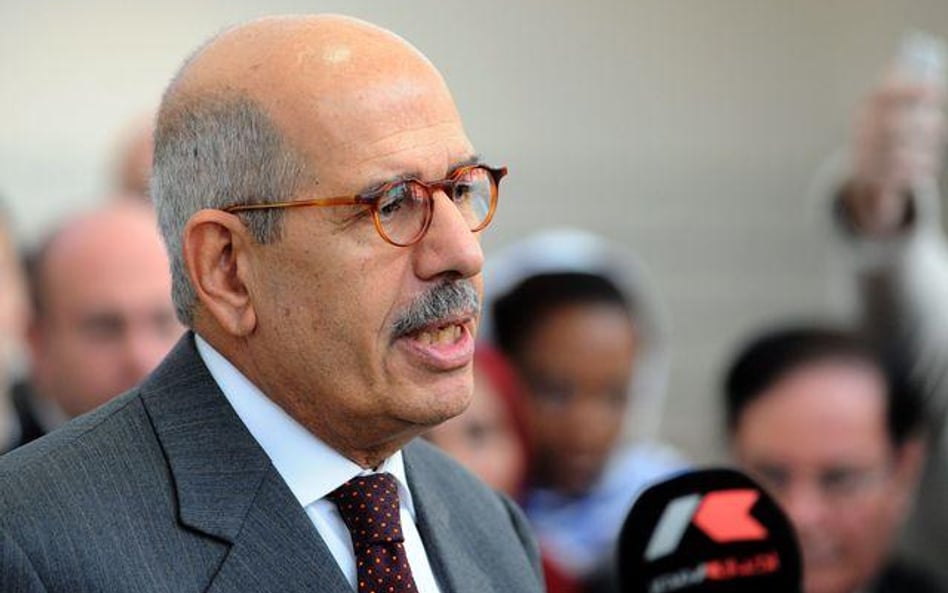 Mohammed El Baradei, szef Międzynarodowej Agencji Energii Atomowej