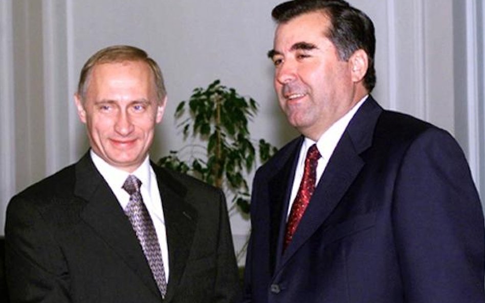Emomali Rachmon (z prawej) -fot. Kremlin.ru