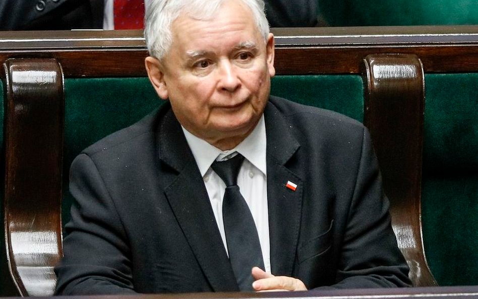 Prezes PiS Jarosław Kaczyński