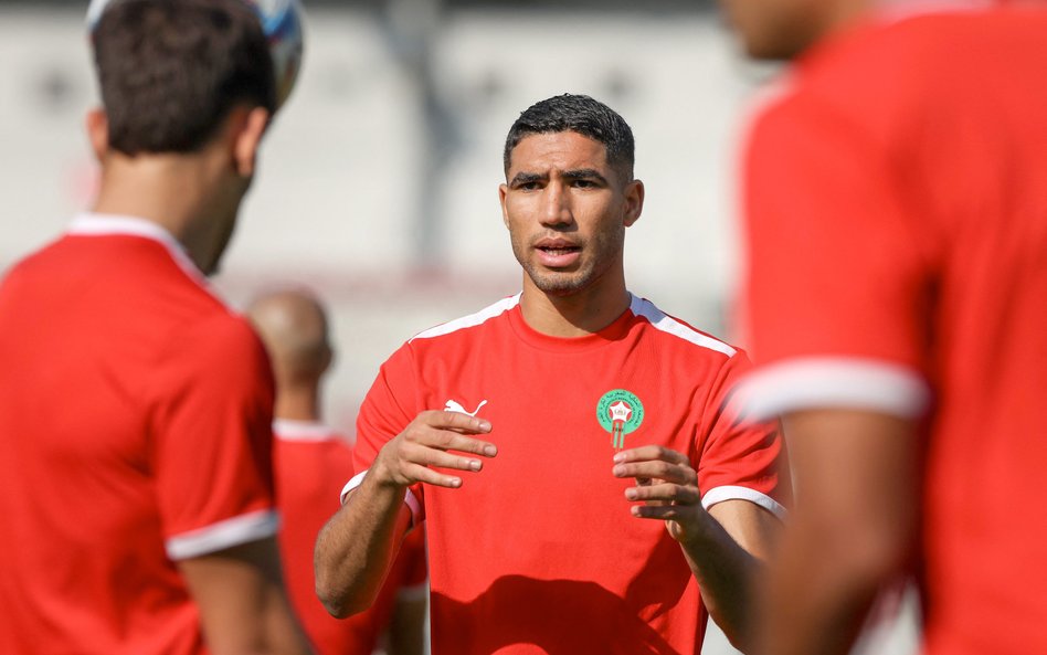 Achraf Hakimi to jeden z gwiazdorów Maroka