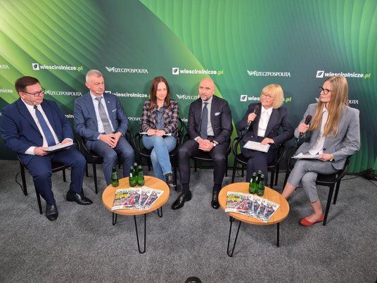 O kierunkach rozwoju i wsparcia rolnictwa dyskutowali (od lewej):  Wojciech Legawiec, prezes Agencji