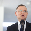 Prezydent RP Andrzej Duda podczas wizyty w Radziszowie