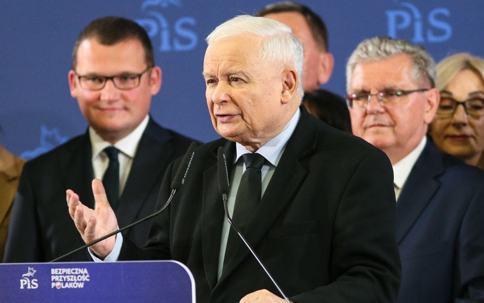 Prezes PiS Jarosław Kaczyński