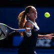 Dominika Cibulkova podczas meczu z Agnieszką Radwańską w półfinale Australian Open