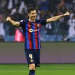 Robert Lewandowski z pierwszym trofeum i golem w El Clasico