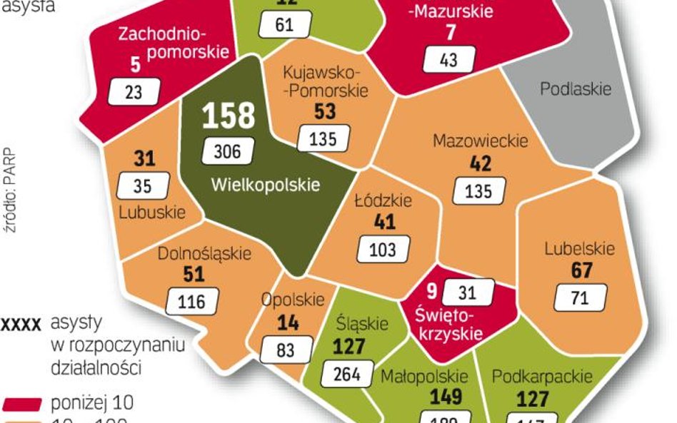 Punktów doradczych KSu nie ma na Podlasiu