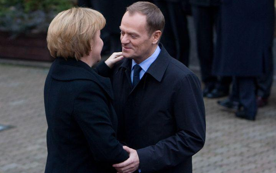 Angela Merkel i Donald Tusk