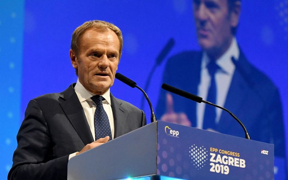 Donald Tusk wybrany na szefa Europejskiej Partii Ludowej