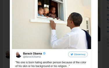 Tweet wszech czasów Baracka Obamy
